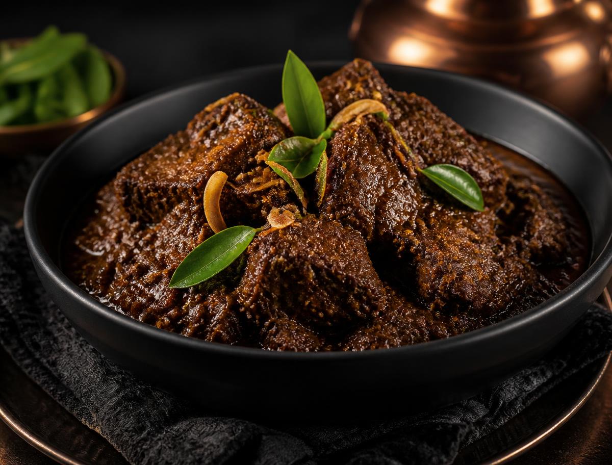Beef rendang
